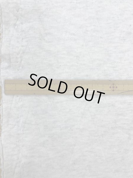 画像2: 生地:星柄キルトニット(杢グレー) (2)