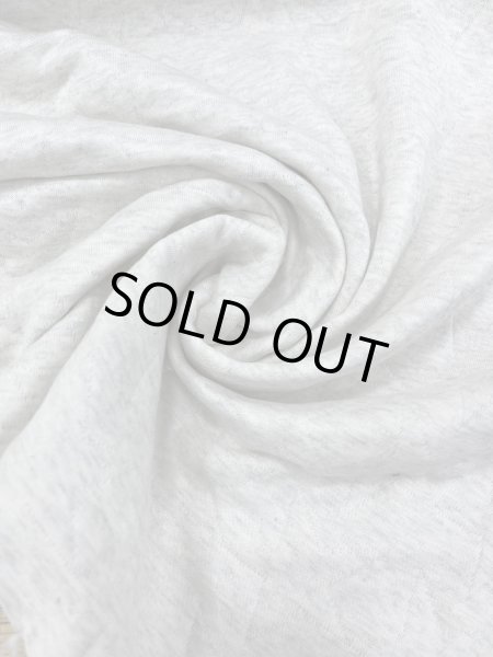 画像8: 生地:星柄キルトニット(杢グレー) (8)