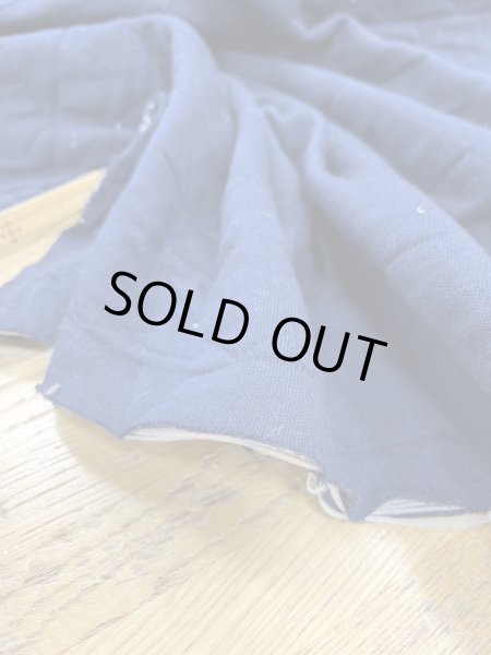 画像5: 生地:星柄キルトニット(ネイビー) (5)