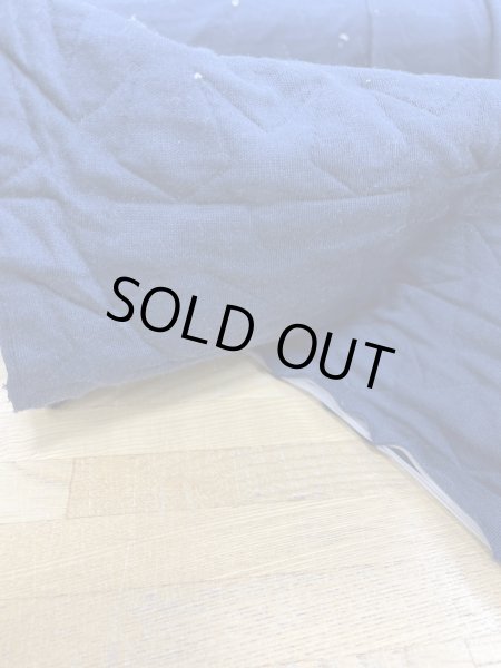 画像7: 生地:星柄キルトニット(ネイビー) (7)