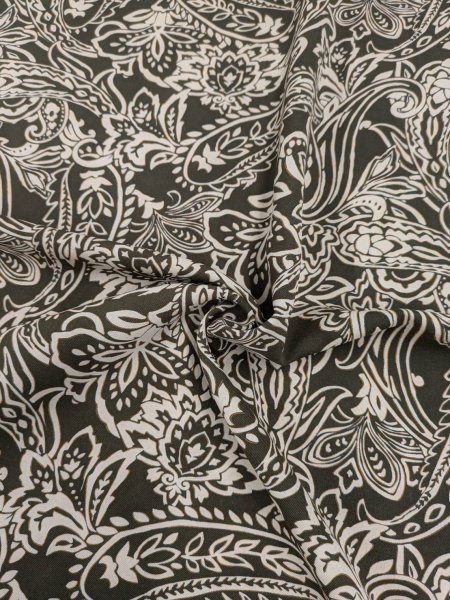 画像6: 生地:クリセタウール調ツイルポリエステル100%(茶) (6)