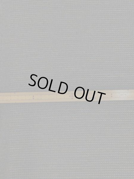 画像2: 生地:ウールポリグラデーション糸入りワッフル織り(グレー) (2)