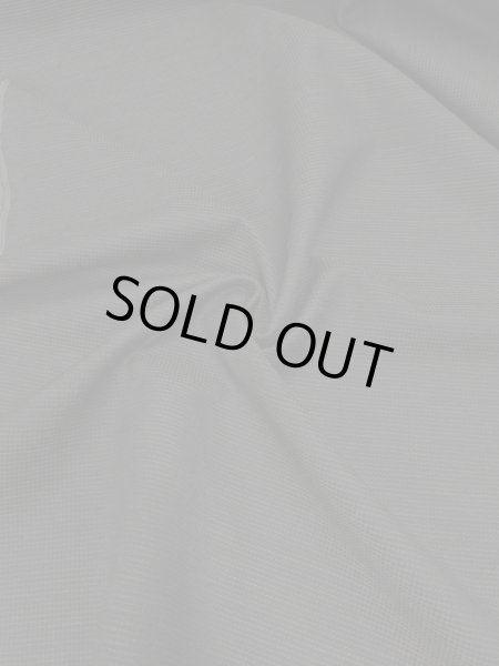 画像6: 生地:ウールポリグラデーション糸入りワッフル織り(グレー) (6)