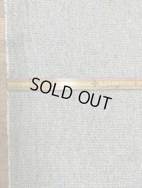 画像2: 生地：ウール・ナイロン・ポリ、ラメ入りネップツイード（ライトグレー） (2)