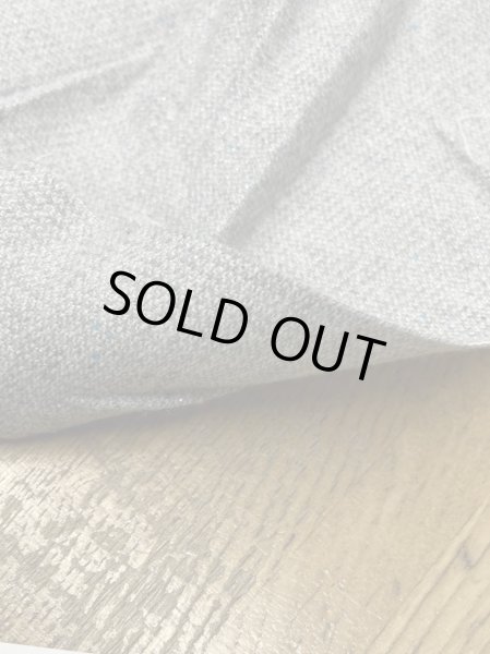 画像4: 生地：ウール・ナイロン・ポリ、ラメ入りネップツイード（ライトグレー） (4)