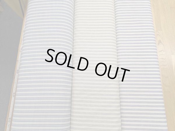 画像7: 生地：ポリウールストライプ（オフ／紺） (7)