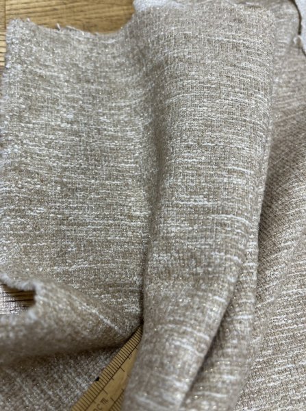 画像6: 生地:霜降り裏パイルニット(ライトグレー) (6)