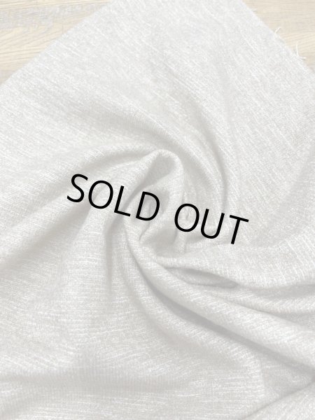 画像8: 生地:ラメ入りツイード風ニット(ベージュ) (8)