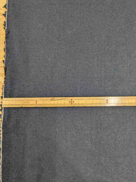 画像2: 生地:ウールソフトサージ(チャコール) (2)