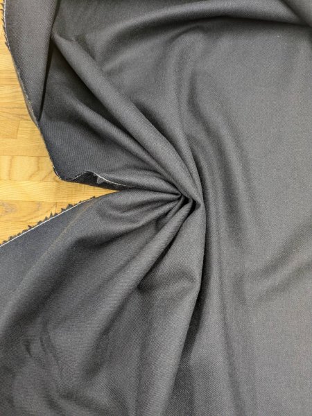 画像5: 生地:ウールソフトサージ(チャコール) (5)
