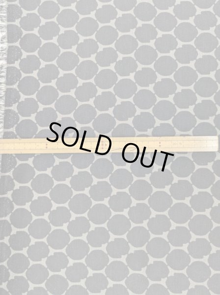 画像2: 生地：ポリ100％ニューヴィーナスデシン（グレ―／黒） (2)