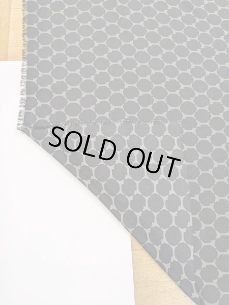 画像3: 生地：ポリ100％ニューヴィーナスデシン（グレ―／黒） (3)