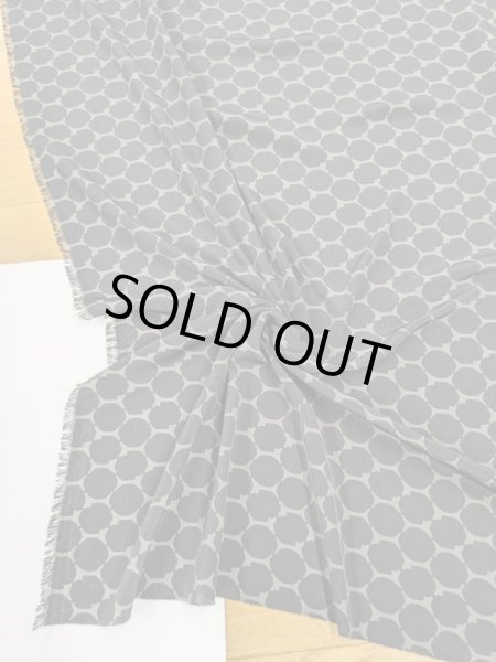 画像5: 生地：ポリ100％ニューヴィーナスデシン（グレ―／黒） (5)