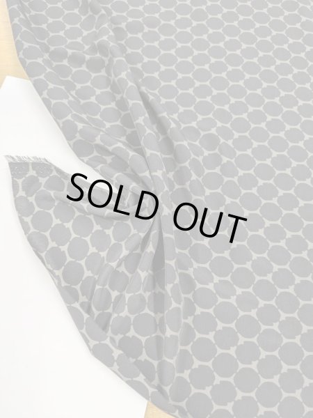 画像6: 生地：ポリ100％ニューヴィーナスデシン（グレ―／黒） (6)