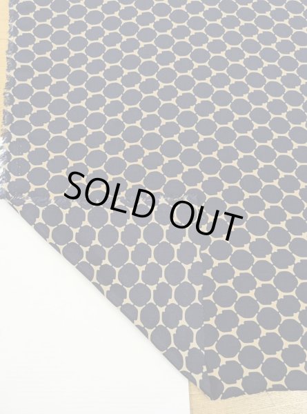 画像3: 生地:ポリ100%ニューヴィーナスデシン(ベージュ/紺) (3)