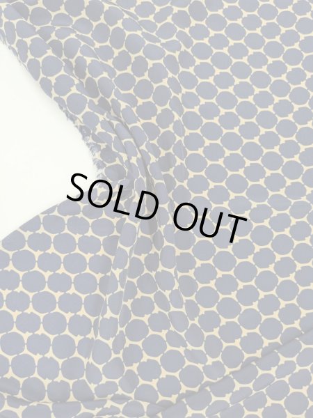 画像6: 生地:ポリ100%ニューヴィーナスデシン(ベージュ/紺) (6)