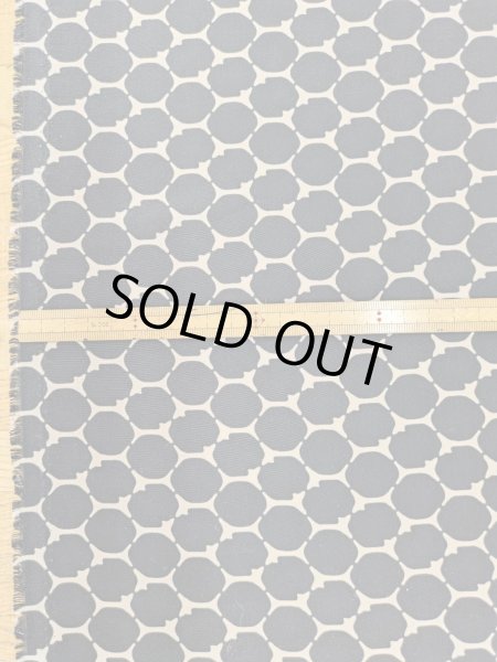 画像2: 生地：ポリ100％ニューヴィーナスデシン（白／黒） (2)