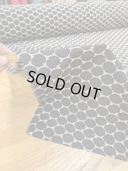 画像5: 生地：ポリ100％ニューヴィーナスデシン（白／黒） (5)