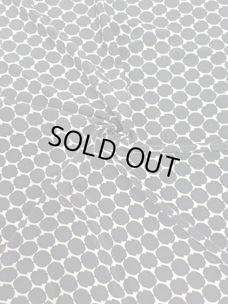 画像6: 生地：ポリ100％ニューヴィーナスデシン（白／黒） (6)