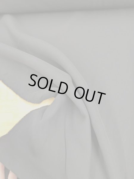 画像5: 生地:ポリエステル微ストレッチ(黒) (5)