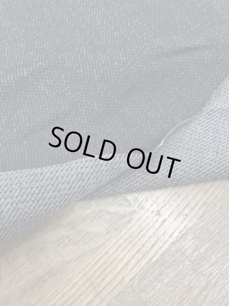 画像4: 生地：デニム調ニット（黒） (4)