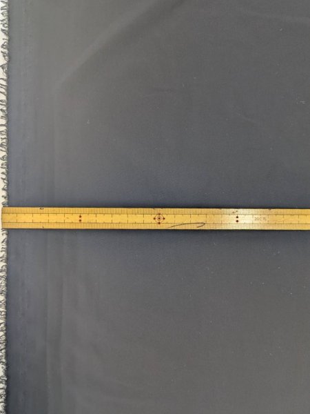 画像2: 生地:薄手2WAYポリエステルストレッチ(黒) (2)