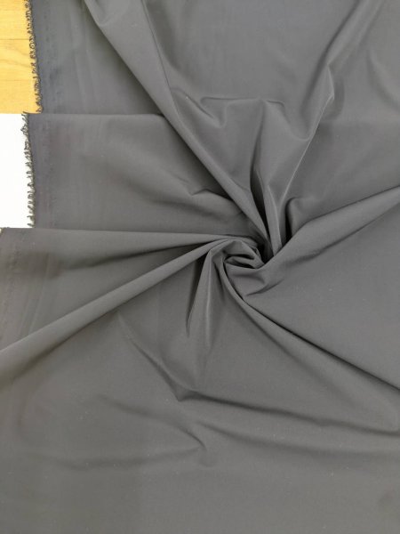 画像6: 生地:薄手2WAYポリエステルストレッチ(黒) (6)