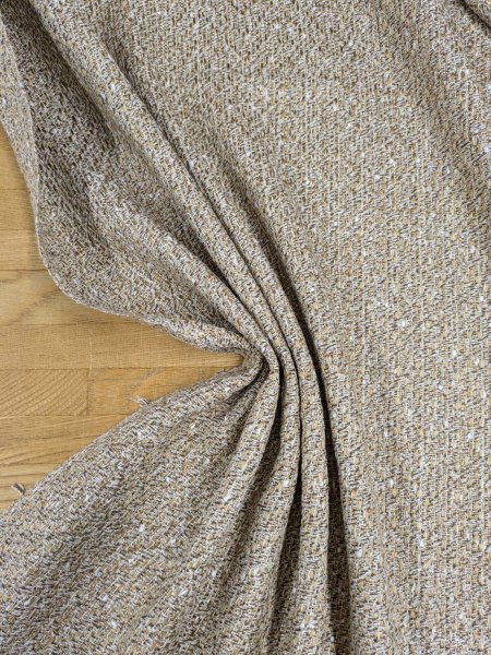 画像5: 生地:ファンシーツイード(ゴールド×茶×白) (5)
