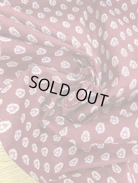 画像6: 生地:綿100%ソレイアード風プリント(赤紫) (6)