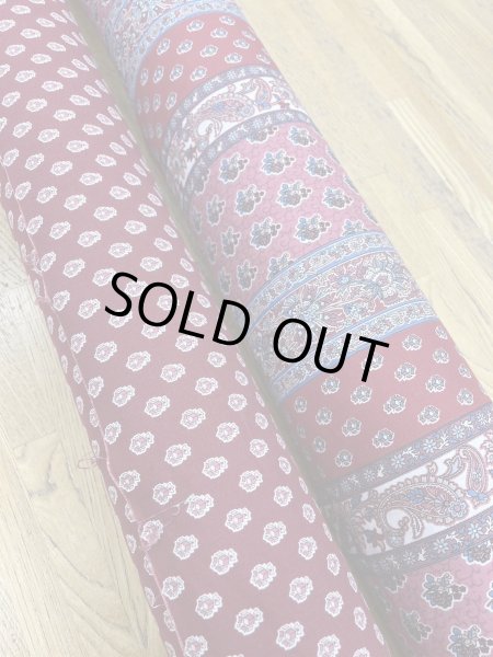 画像7: 生地:綿100%ソレイアード風プリント(赤紫) (7)