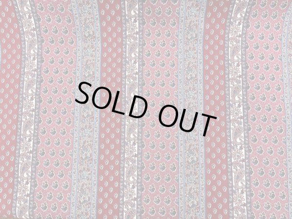 画像7: 生地:綿100%ソレイアード風パッチストライププリント(赤系) (7)