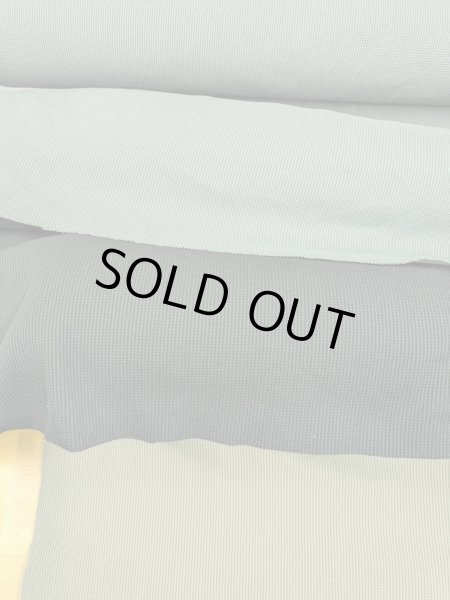 画像7: 生地:ポリエステルワッフルニット(ライトグリーン) (7)