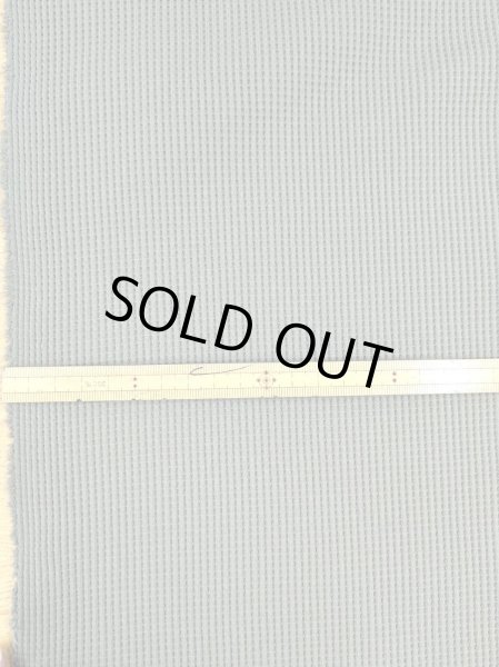 画像2: 生地:ポリエステルワッフルニット(ライトグリーン) (2)