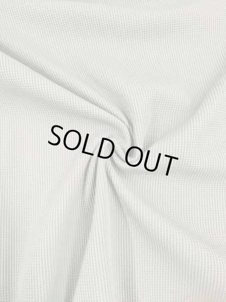 画像5: 生地:ポリエステルワッフルニット(ライトグリーン) (5)