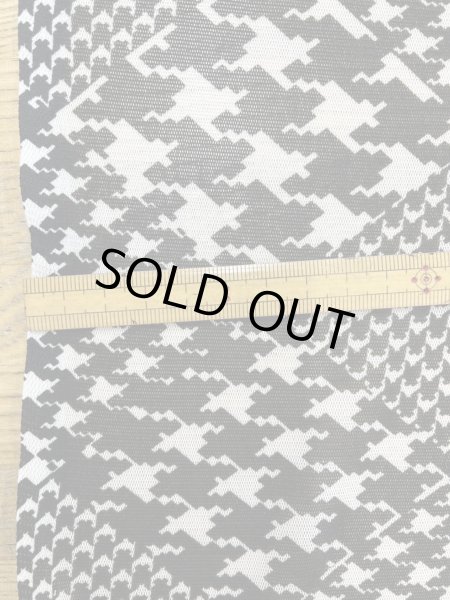 画像2: 生地：ポリ100％ 千鳥格子柄 2way サモーラパワーネット（ホワイト／ブラック） (2)