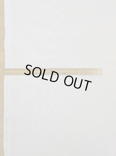 画像2: 生地：綿100％鹿の子風ニット生地（白） (2)