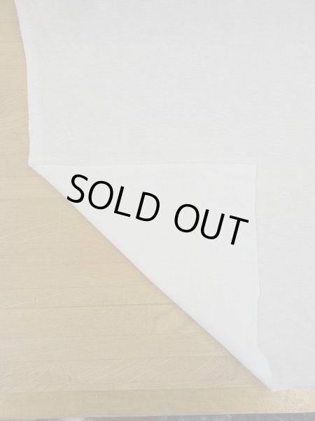 画像4: 生地：綿100％鹿の子風ニット生地（白） (4)