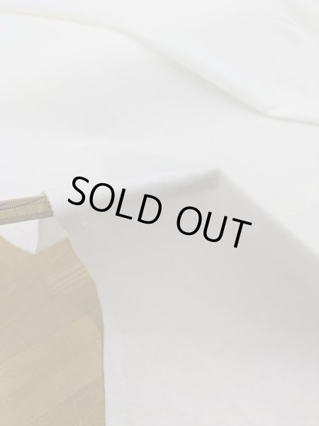 画像5: 生地：綿100％鹿の子風ニット生地（白） (5)