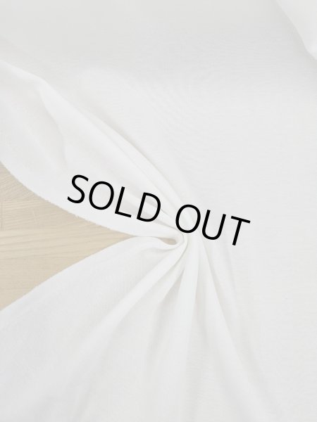 画像6: 生地：綿100％鹿の子風ニット生地（白） (6)