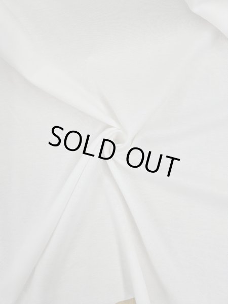 画像7: 生地：綿100％鹿の子風ニット生地（白） (7)