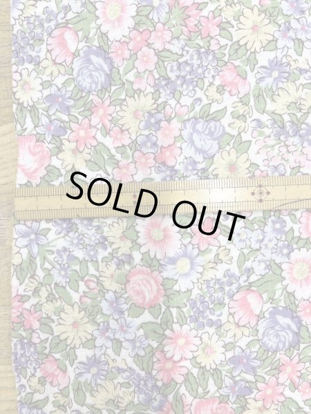 画像4: 生地:綿100%ニット花柄総柄 (4)