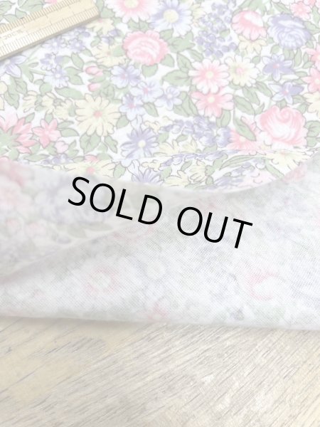 画像6: 生地:綿100%ニット花柄総柄 (6)