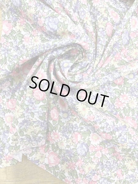 画像8: 生地:綿100%ニット花柄総柄 (8)