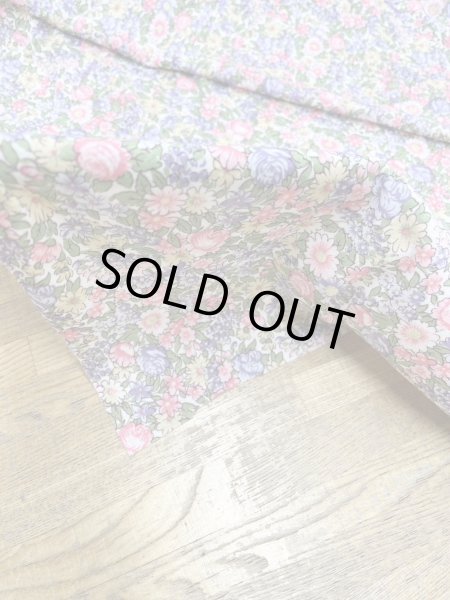 画像9: 生地:綿100%ニット花柄総柄 (9)