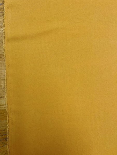 画像2: 生地:ポリエステル100% 無地ジョーゼット(マスタード) (2)