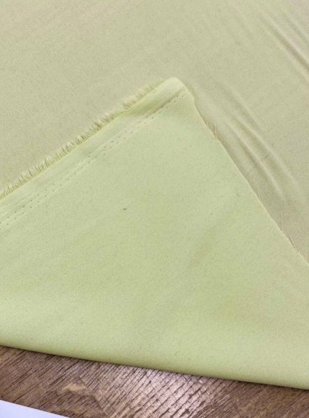 画像2: 生地:ポリエステル100% 無地ジョーゼット(黄緑) (2)