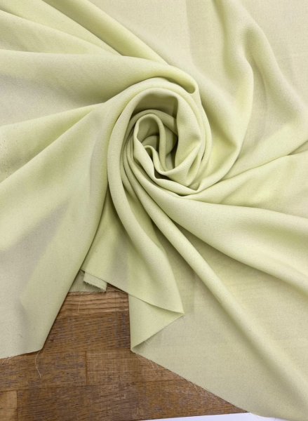 画像5: 生地:ポリエステル100% 無地ジョーゼット(黄緑) (5)