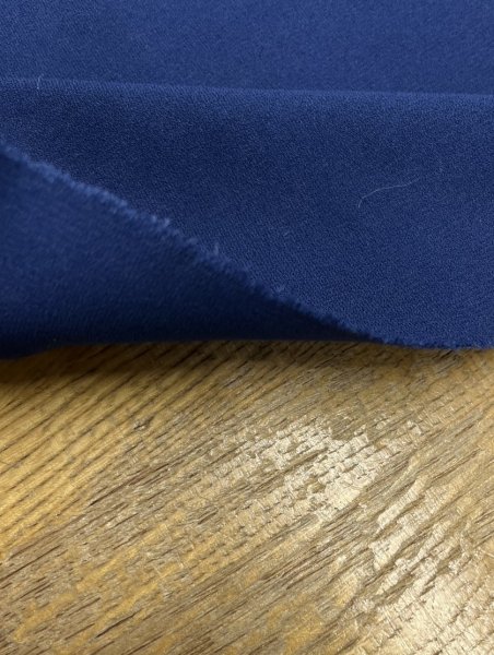 画像5: 生地:ポリエステル100% 無地ジョーゼット(ブルー) (5)