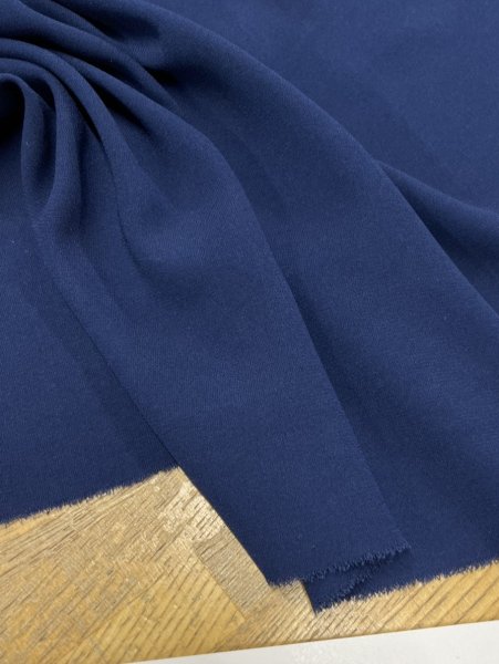 画像6: 生地:ポリエステル100% 無地ジョーゼット(ブルー) (6)