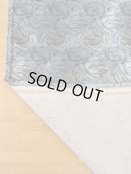 画像3: 生地:光沢感が美しいボタニカル柄ジャガード(厚手・接着芯付き) (3)